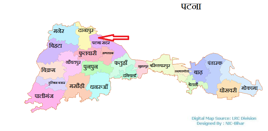 Select anchal from map